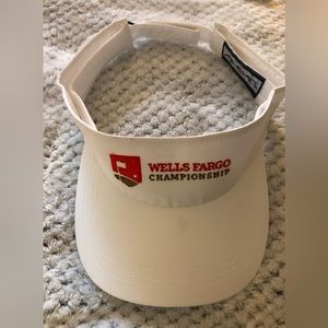 Wells Fargo Championship, white/red visor